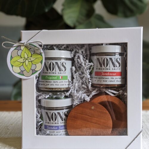 Nons Pinching Salts Gift Set with Bowl and Lid